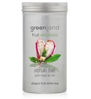 Greenland Fruit Emotions Dragon Fruit-White Tea Scrub Salt Körperpeeling  400 g