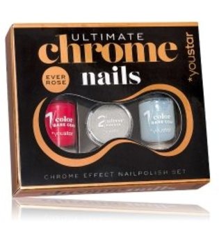 youstar Ultimate Chrome Nails Ever Rose Nagellack-Set  no_color