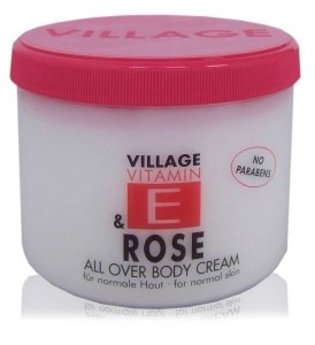 Village Vitamin E Rose All Over Body Cream 500 ml