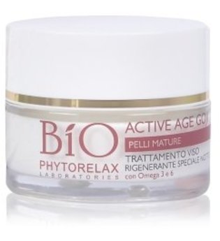 BIO PHYTORELAX Active Age Goji Restorative Night Face Treatment Gesichtsmaske  50 ml