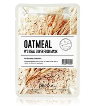 DERMAL It's Real Superfood Oatmeal Tuchmaske 1 Stk