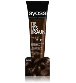 Syoss Wash Out Tiefes Braun Haartönung 150 ml