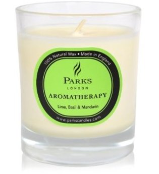 Parks London Aromatherapy Lime, Basil & Mandarin Duftkerze  235 g