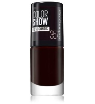 Maybelline Color Show  Nagellack 6.7 ml Nr. 357 - Burgundy Kiss