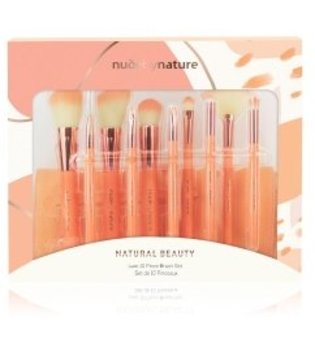 Nude by Nature 10 Piece Brush Set Make-up Set 1.0 pieces