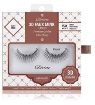 Absolute New York Divine 3D Faux Mink EDL09 Wimpern  1 Stk