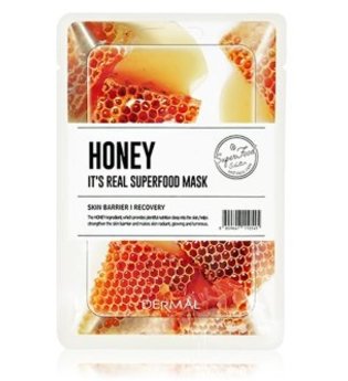 DERMAL It's Real Superfood Honey Tuchmaske  1 Stk