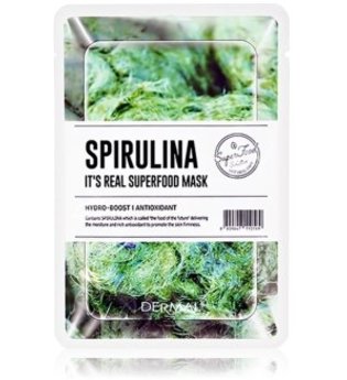 DERMAL It's Real Superfood Spirulina Tuchmaske  1 Stk