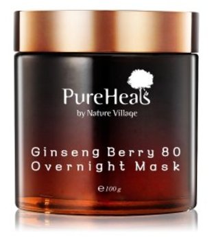 PureHeal's Ginseng Berry 80 Overnight Gesichtsmaske  100 ml