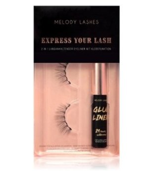 MELODY LASHES Glue Liner & Ginny Lashes Express your Lash Wimpernpflegeset 1 Stk No_Color