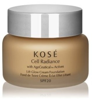 Kosé Cell Radiance Age Ceutical Actives Creme Foundation  30 ml Light tan
