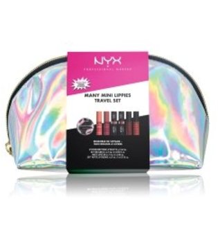 NYX Professional Makeup Many Mini Lippies Travel Set Gesicht Make-up Set