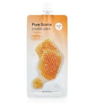 MISSHA Pure Source Pocket Pack Honey Gesichtsmaske  10 ml