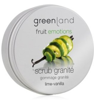 Greenland Fruit Emotions Lime-Vanilla Scrub Granité Körperpeeling  200 ml