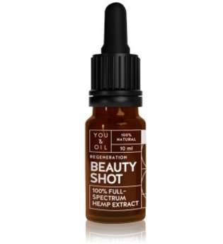 YOU & OIL Beauty Shots 100 % Full-Spectrum Hemp Extract Gesichtsöl