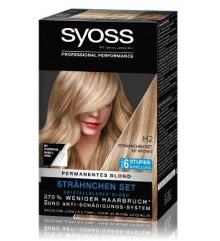 Syoss Permanentes Blond Strähnchen Set Haartönung 95 ml