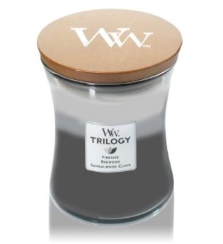 WoodWick Warm Woods Hourglass Duftkerze  275 g