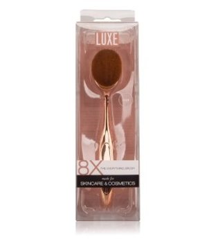 LUXE STUDIO Oval Brush 8 Face (3rd Largest) Highlighter Pinsel  no_color