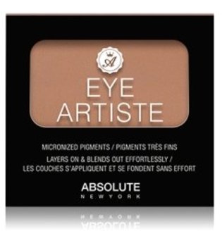 Absolute New York Make-up Augen Eye Artiste Single Eyeshadow AEAS07 Dulce Brown 2,25 g