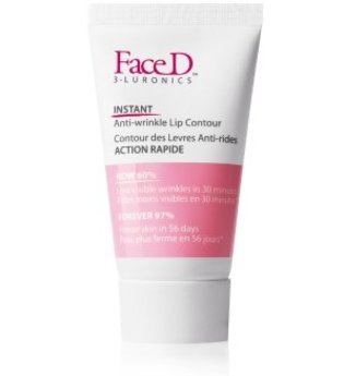 Face D 3-Luronics Instant Anti-Wrinkle Lip Contour Lippenbalsam 15 ml Transparent