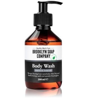 Brooklyn Soap Körper - Body Wash Hanföl & Zedernöl 200ml Duschgel 200.0 ml