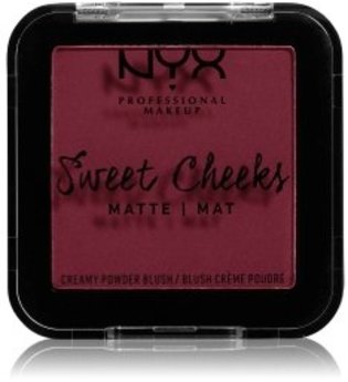 NYX Professional Makeup Sweet Cheeks Glow Creamy Powder Blush 5ml Red Riot