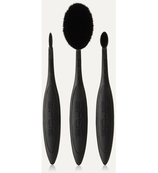 Artis Brush - Elite Black 3 Brush Set – Set Aus 3 Make-up-bürstchen - Schwarz - one size