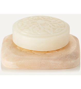 Senteurs d'Orient - Rose Of Damascus Ma'amoul Soap With Marble Dish, 305 G – Seife Mit Schale - one size