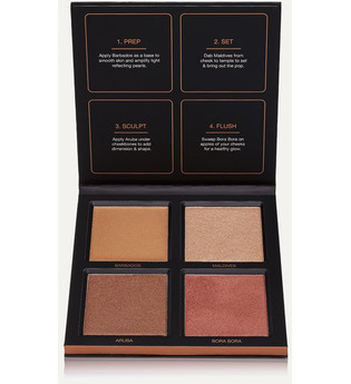Huda Beauty - 3d Highlighter Palette – Bronze Sands – Highlighter-palette - one size