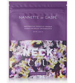 Nannette de Gaspé - Restorative Techstile Neck Masque – Tuchmaske Für Den Hals - one size