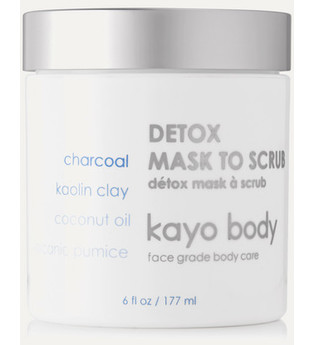 Kayo - Detox Mask To Scrub, 177 Ml – Peelingmaske - one size