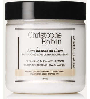 Christophe Robin - Cleansing Mask With Lemon, 250 Ml – Reinigende Maske Für Coloriertes Und Sensibles Haar - one size