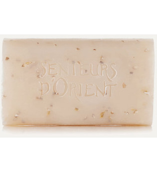 Senteurs d'Orient - + Net Sustain Rough Cut Bath Soap – Almond Exfoliant, 210 G – Badeseife - one size