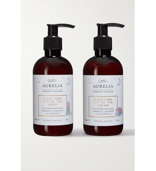 Aurelia Probiotic Skincare - + Net Sustain Little Aurelia Sleep Time Top To Toe Wash & Cream, 2 X 240 Ml – Hautpflegeset Für Kinder - one size