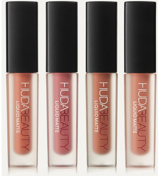 Huda Beauty - Liquid Matte Minis – Blushed Nudes – Set Aus Flüssigen Lippenstiften - Neutral - one size