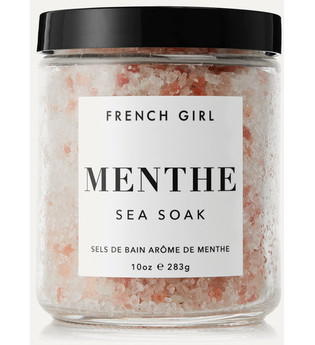 French Girl Organics - Mint Sea Soak Enlivening Bath Salts, 283 G – Badesalz - one size