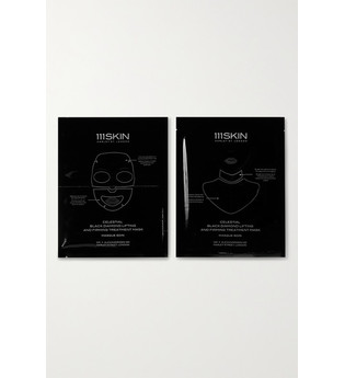 111SKIN - Celestial Black Diamond Lifting And Firming Mask, 4 X 74 Ml – Gesichtsmasken - one size