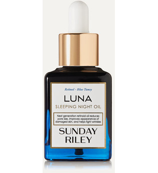 Sunday Riley - Luna Sleeping Night Oil, 35 Ml – Nachtöl - Blau - one size