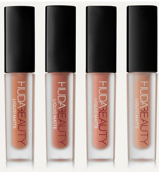 Huda Beauty - Liquid Matte Minis – Au Naturel Nudes – Flüssige Lippenstifte - Neutral - one size