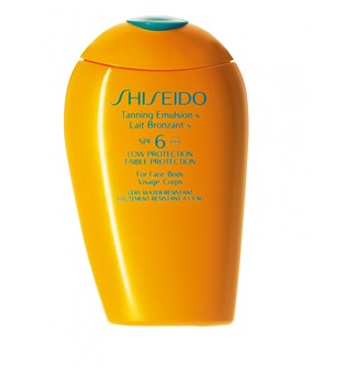 Shiseido Suncare Tanning Emulsion Spf6 150Ml Sonnencreme 150.0 ml