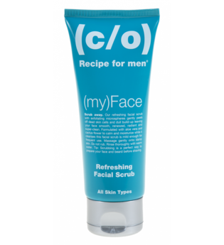 c/o Recipe for men Refreshing Facial Scrub 100 ml