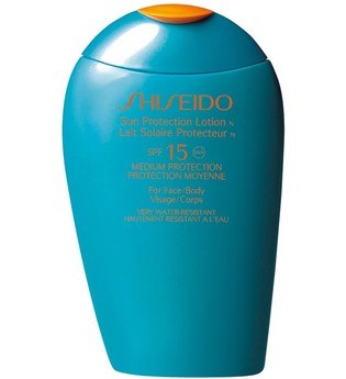 Shiseido Sun Protection Lotion N SPF15 (150 ml) - Sonnenschutzlotion mit Lichtschutzfaktor