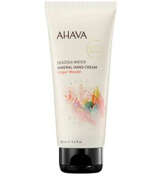 Ahava Handpflege Deadsea Water Mineral Hand Cream Ginger Wasabi 100 ml