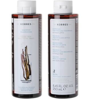 KORRES Shampoos Liquorice & Urtica - für fettiges Haar 250 ml Haarshampoo 250.0 ml