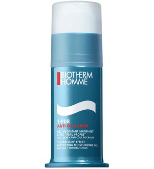 Biotherm Homme Basispflege T-Pur Anti Oil &amp Shine Ultra Absorbing &amp Mattifying Moisturizer Gel 50 ml