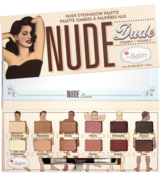 theBalm Lidschatten-Palette »Nude Dude Eyeshadow Palette«