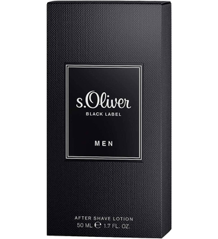 s.Oliver Herrendüfte Black Label Men After Shave Lotion 50 ml