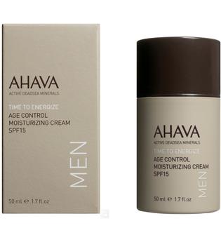 Ahava Time to Energize Men Age Control Moisturizing Cream SPF 15 50 ml Gesichtscreme