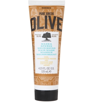 KORRES Natural Pure Greek Olive Nourishing Hair Mask for Dry/Damaged Hair 125 ml