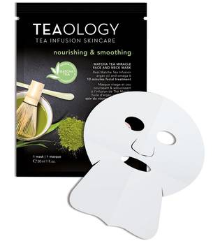 TEAOLOGY Masks Matcha Tea Miracle Face And Neck Mask 30 ml Gesichtsmaske